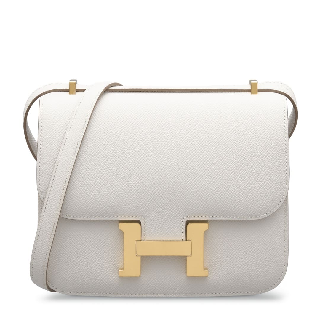 7e19ab0062c710e97ad7f1d6ef9806e8 Hermès Constance III 18 Mini Miroir Veau Swift Gold Hardware - Image 1