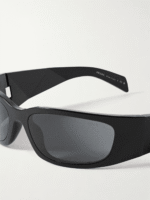 PRADA EYEWEAR Rectangular-frame acetate sunglasses - Image 4