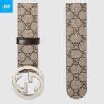 GUCCI Belt with Interlocking G buckle - Image 3