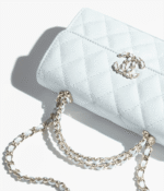 Chanel Spring-Summer 2025 Flap Phone Holder with Chain - Image 4