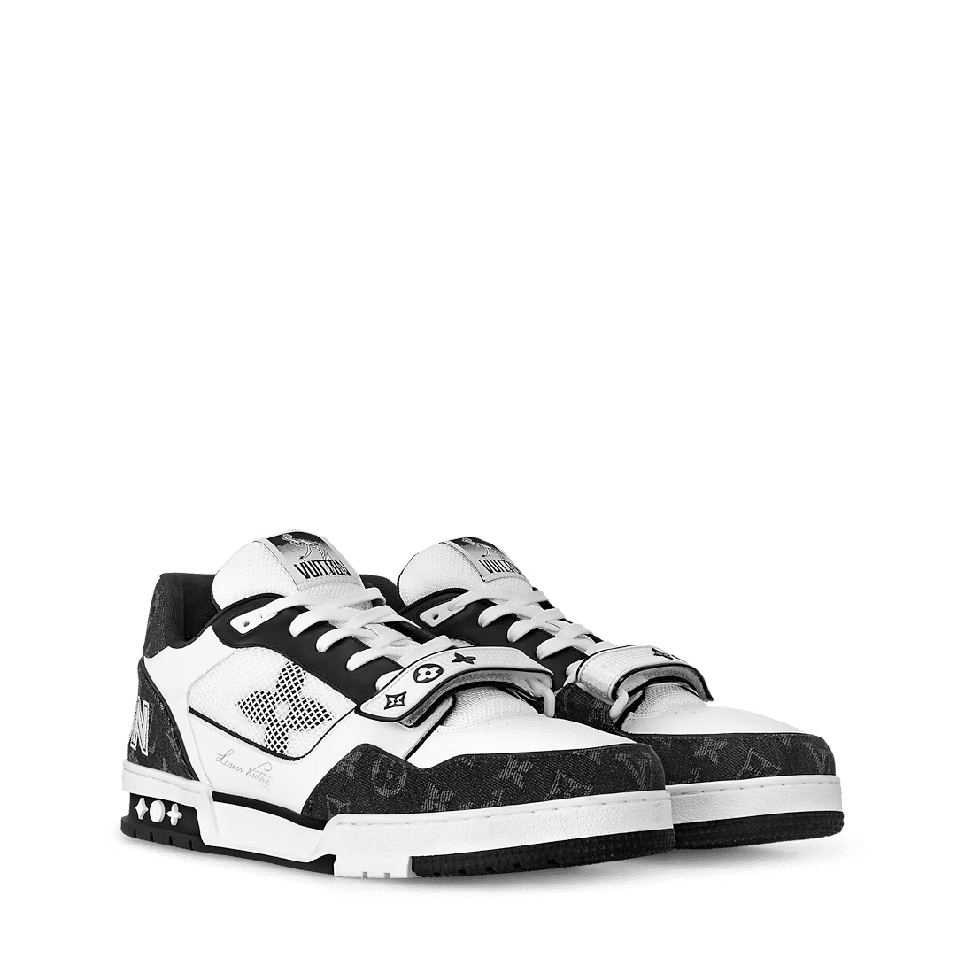 825896f33e3e6d92acab41ea459306cc Louis Vuitton 1ABOD3 LV Trainer Sneaker - Image 1