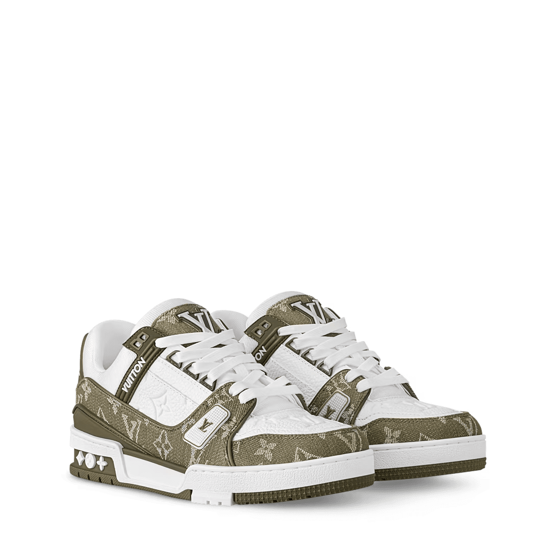 8289b387258772c96bab1a4441c27db7 Louis Vuitton 1AIKN3 LV Trainer Sneaker - Image 1