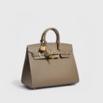 Hermès Birkin 25 Epsom Etoupe Sellier Gold Hardware - Image 3