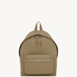 Saint Laurent CITY backpack in nylon ripstop and leather