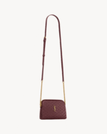 Saint Laurent Gaby zipped pouch in quilted lambskin - Image 2