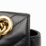 Gucci Matelasse Leather GG Marmont Mini Shoulder Bag (SHF-V1dIip) - Image 8