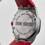 Audemars Piguet Royal Oak Offshore Chronograph 26108ST.OO.D066CR.01 Rhone-Fusterie Stainless Steel Red Dial Limited Edition (2009) - Image 10