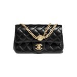 CHANEL 23S mini black AS4041