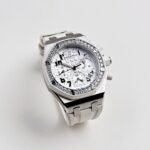 Audemars Piguet Royal Oak Offshore 26048SK.ZZ.D010CA.01 Stainless Steel White Dial Diamond Bezel - Image 3