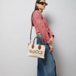 GUCCI MINI TOTE BAG WITH GUCCI PRINT - Image 2