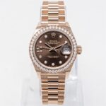 Rolex Lady-Datejust Chocolate Dial Diamond Bezel 28mm 279135RBR - Image 2