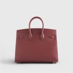 Hermès Birkin 25 Veau Madame Rouge H Gold Hardware - Image 2