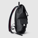 GUCCI BLACK LARGE BACKPACK - Image 4