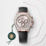 Rolex Daytona 126535TBR Rose Gold Sundust Diamond Dial Diamond Bezel - Image 2