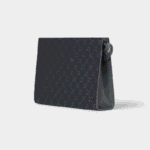 Gucci pouch with grey trim - Image 4