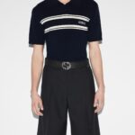 GUCCI Wide belt with Interlocking G buckle - Image 2