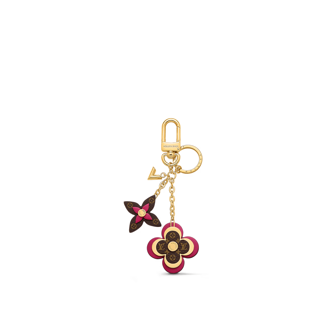 94d9247dbcbe9841c99886f012585fcb Louis Vuitton M63084 Blooming Flowers Bag Charm and Key Holder - Image 1