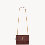 Saint Laurent SUNSET MEDIUM IN CROCODILE-EMBOSSED LEATHER