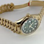 Rolex Day-Date 36 128238 Yellow Gold Green Ombré Diamond Dial - Image 3