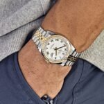 Rolex Datejust 36 126233 Yellow Gold Stainless Steel White Roman Dial Jubilee (2025) - Image 3