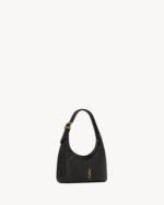 Saint Laurent CALYPSO mini hobo in plunged lambskin - Image 4