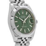 Rolex Datejust 41 126334 Stainless Steel Fluted Motif Green Dial Jubilee - Image 3
