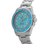 Rolex Submariner Date 116610LN Stainless Steel With Aftermarket Custom Made Blue Dial - Image 3