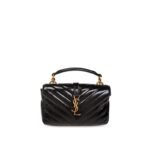 SAINT LAURENT BLACK ‘COLLEGE MINI’ SHOULDER BAG