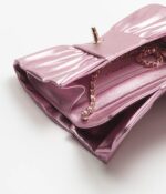 CHANEL Clutch Metallic Lambskin & Gold-Tone Metal Pink - Image 6