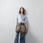 GUCCI MEDIUM DUFFLE BAG WITH WEB - Image 9