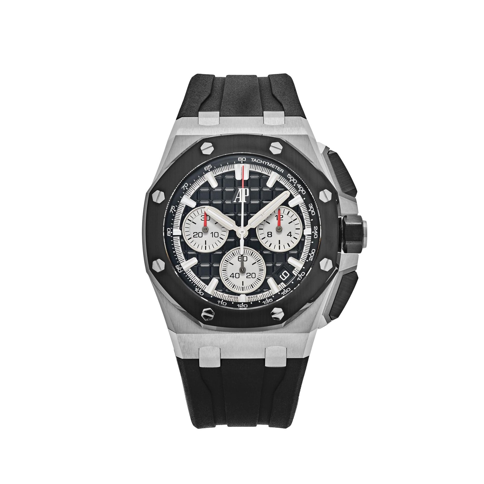 BrgqkHQm-audemars-piguet-royal-oak-offshore-26420so-oo-a002ca-01-stainless-steel-black-dial-audemars-piguet-42085155569908 Audemars Piguet Royal Oak Offshore Chronograph 26420SO.OO.A002CA.01 Stainless Steel Black Dial - Image 1