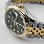 Rolex Datejust 36 126233 Stainless Steel Yellow Gold Black Diamond Dial Jubilee (2024) - Image 3