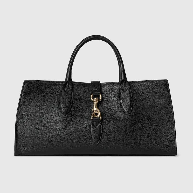 CRNxikaL-84KWLPA2SCG8TX7TSBN Gucci Medium tote bag with hook closure - Image 1