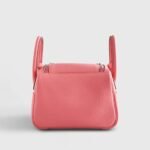 Hermès Lindy 20 Rose Azalee Palladium Hardware - Image 3