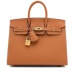 Hermès Gold Epsom Birkin 25 Sellier Gold Hardware