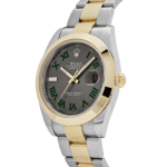 Rolex Datejust 41 126303 ‘Wimbledon’ Yellow Gold Stainless Steel Slate Dial (2020) - Image 3