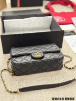 CHANEL SMALL FLAP BAG WITH TOP HANDLE - Image 5