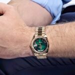 Rolex Day-Date 40 228238 Yellow Gold Green Ombre Roman Numeral Dial - Image 2