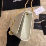 Saint Laurent KATE SMALL TASSEL IN CROCODILE-EMBOSSED LEATHER - Image 10