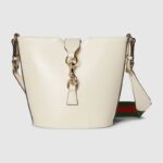 GUCCI MINI BUCKET SHOULDER BAG(WHITE)