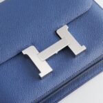 Hermès Constance 18 Epsom Blue Navy Palladium Hardware - Image 3
