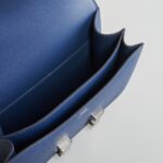 Hermès Constance 18 Epsom Blue Navy Palladium Hardware - Image 6