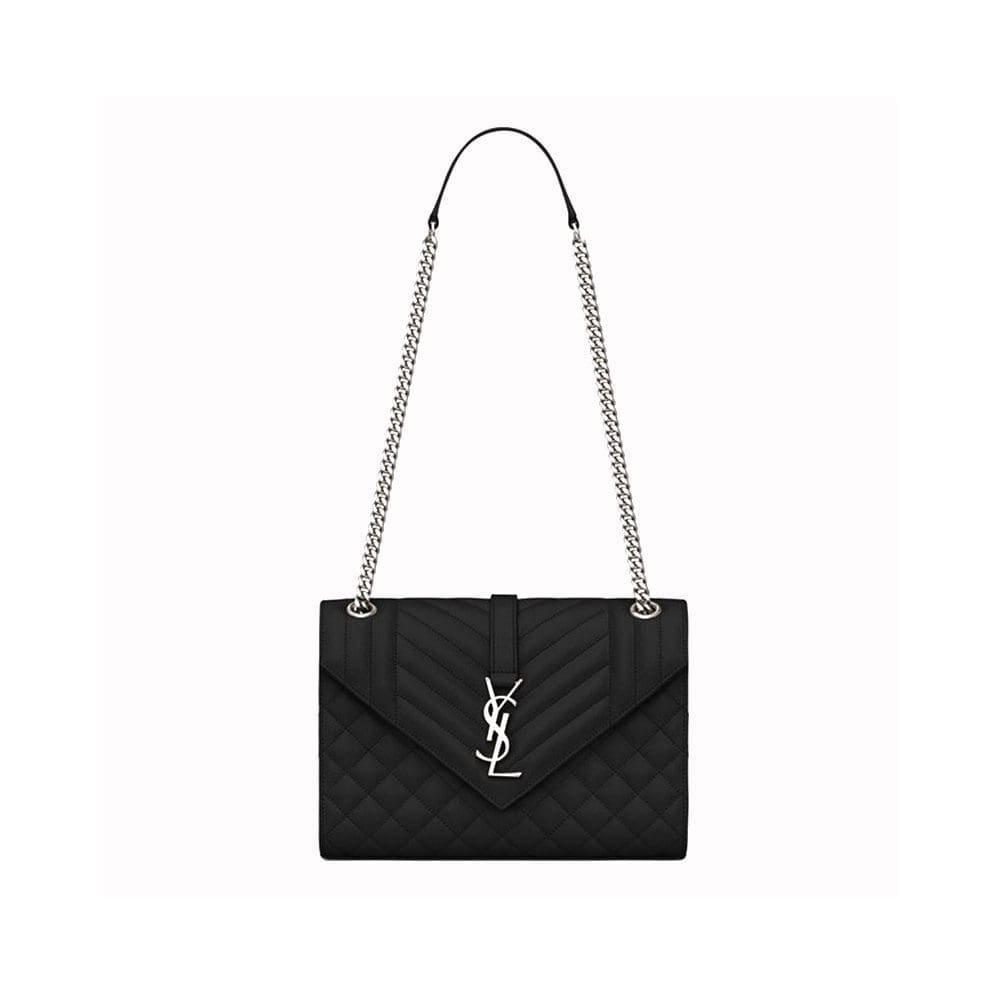 FBD07208-0C5F-C526-0886-86FD35A9136F_副本 Saint Laurent Envelope Medium Bag In Mix Matelasse Grain De Poud - Image 1