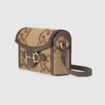 GUCCI HORSEBIT 1955 JUMBO GG MINI BAG - Image 9