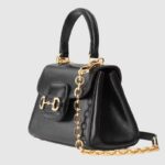 GUCCI HORSEBIT 1955 MINI BAG （BLACK） - Image 9