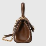 GUCCI HORSEBIT 1955 MINI BAG（BROWN） - Image 5