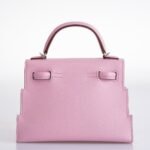 Hermès Kelly Doll Quelle Idole Picto Malva, Chai, Lima Herrajes Paladio - Image 8