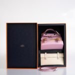 Hermès Kelly Doll Quelle Idole Picto Malva, Chai, Lima Herrajes Paladio - Image 5