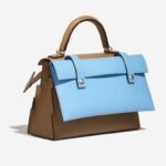 Hermès Kellydole Picto Epsom Chai / Mauve / Terre Battue / Celeste - Image 13