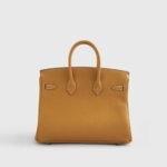 Hermès Birkin 25 Togo Natural Sable Palladium Hardware - Image 2